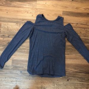 Hollister cutout shoulder sweater